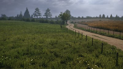 Captura de pantalla de EA Sports WRC 24 muestra una etapa del Rally de Polonia.