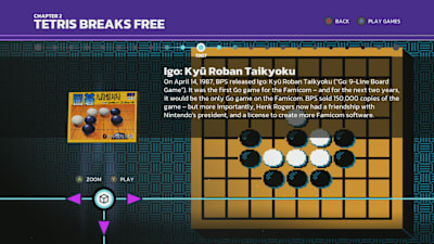 Quirky: This Go simulation is part of Tetris Forever
