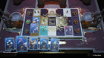 Image of the Queen's Blood mini-game in FINAL FANTASY 7 REBIRTH.
