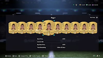 84-rated players on FC 26.