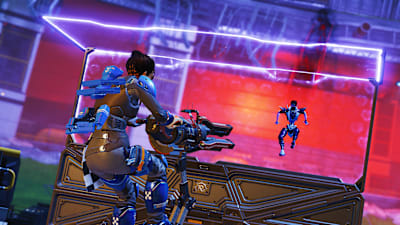 Screenshot aus Apex Legends Season 27 zeigt Ramparts Mauern mit Dach.