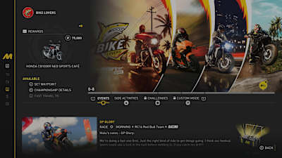 Motos en el The Crew Motorfest.