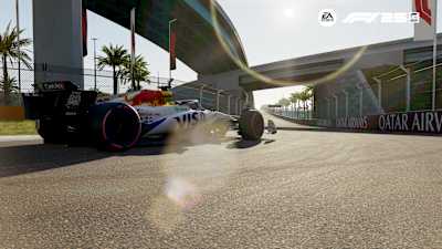 Screenshot aus F1 25 zeigt den Racing Bulls VCARB 02 von Isack Hadjar beim Grand Prix von Miami.