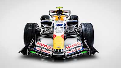 3D render of the Visa Cash App Racing Bulls livery for the 2026 F1 season