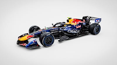 3D-Renderings der neuen Lackierung des Oracle Red Bull Racing-Autos für die Formel-1-Saison 2026 mit der Fahrernummer von Isack Hadjar.