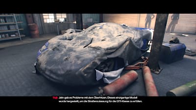 Nissan R390 GT1 barn find in Forza Horizon 6.