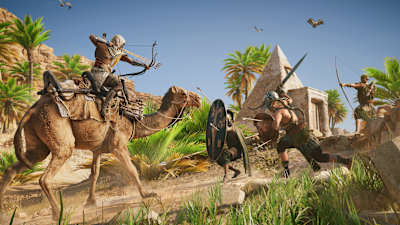A screenshot from Assassin's Creed Origins.