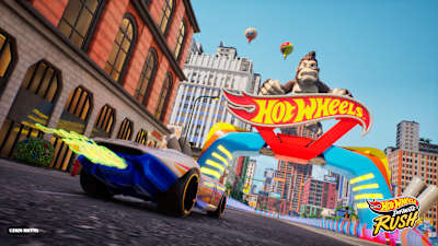 Screenshot aus Hot Wheels Infinite Rush