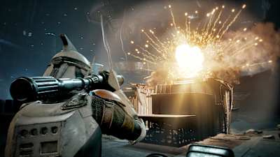 Screenshot aus Star Wars: Zero Company zeigt einen Klonkrieger