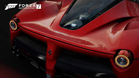A Ferrari in Forza Motorsport 7