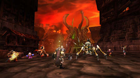 Dungeon in World of Warcraft Classic.