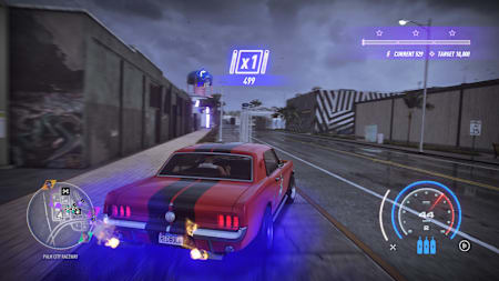 Need for Speed Heat is a game best played with your car at 45 degrees