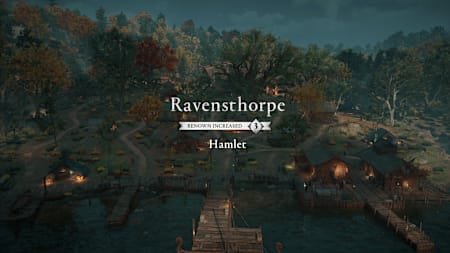 Capture d'écran d'Assassin's Creed Valhalla, dernier opus de la série à succès d'Ubisoft.