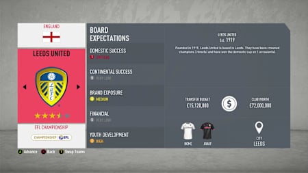 Captura de pantalla Mood Carrera FIFA 20.