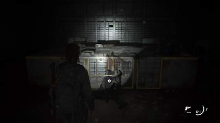 Captura de pantalla de The Last of Us Part II.