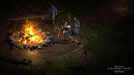 Diablo II: Resurrected camp fires have never looked better