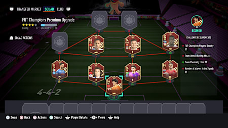 Formation in FIFA 21 ultimate team