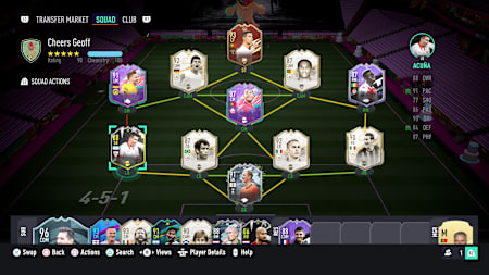 Formation in FIFA 21