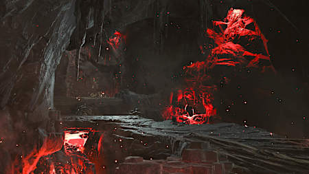 A Dramatic Cavern in Muspelheim