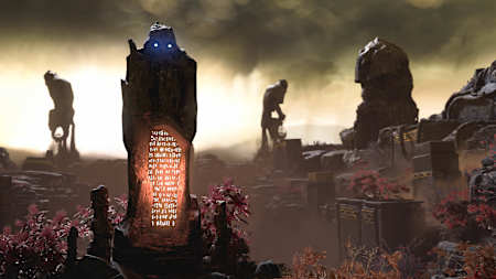 The Landscape of Niflheim in God of War