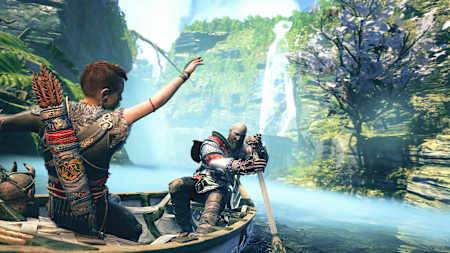 The father-son-duo traverses Alfheim in this shot by The Fourth Focus