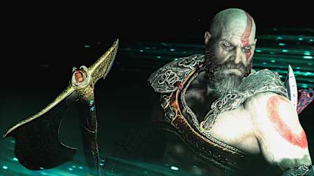 The Fourth Focus captures Kratos ready for battle