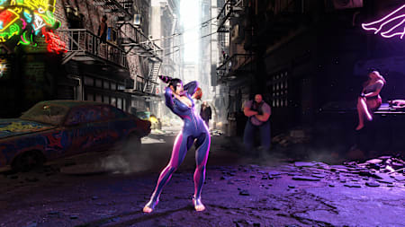 Juri charcter from Street Fighter 6.