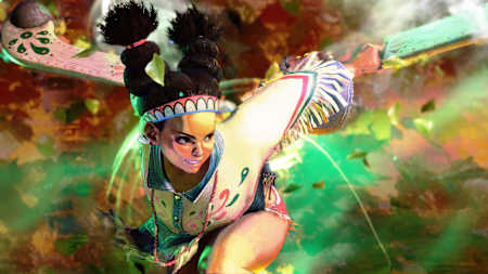 Artwork of the character Lily in Street Fighter 6.
