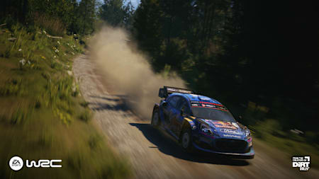 Captura de pantalla de EA Sports WRC muestra el Ford Puma de Ott Tänak.