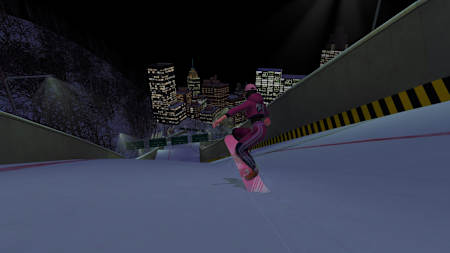 In Tricky Madness brettert ihr Pisten hinunter