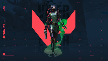 Artwork of the agent, Viper, in the video game VALORANT by Riot Games.