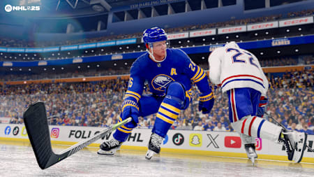 Captura de pantalla de EA Sports NHL 25