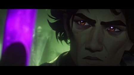 Viktor in the show Arcane.