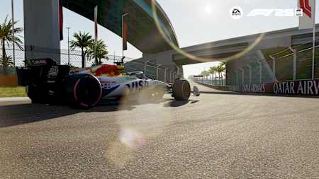 Screenshot aus F1 25 zeigt den Racing Bulls VCARB 02 von Isack Hadjar beim Grand Prix von Miami.