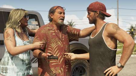 Screenshot from GTA 6 shows the character Brian Heder.