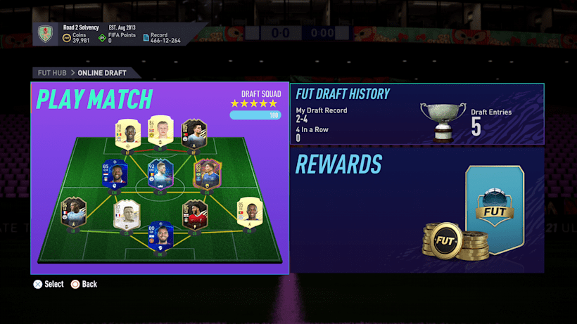 Fifa 21 Ultimate Team Fut Draft Tipps Tricks