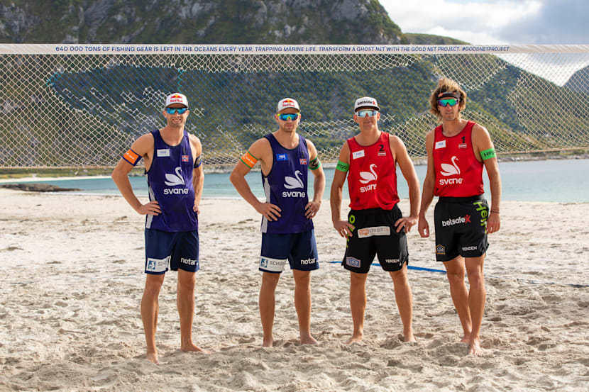 Beach Volleyball Mol And Sorum In Stunning Lofoten