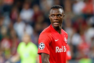 Red Bull Salzburg footballer Patson Daka.