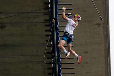 Thomas van Tonder seen during the Red Bull Bridge Bars at Bloucrans Bridge in South Africa on October 26, 2026.