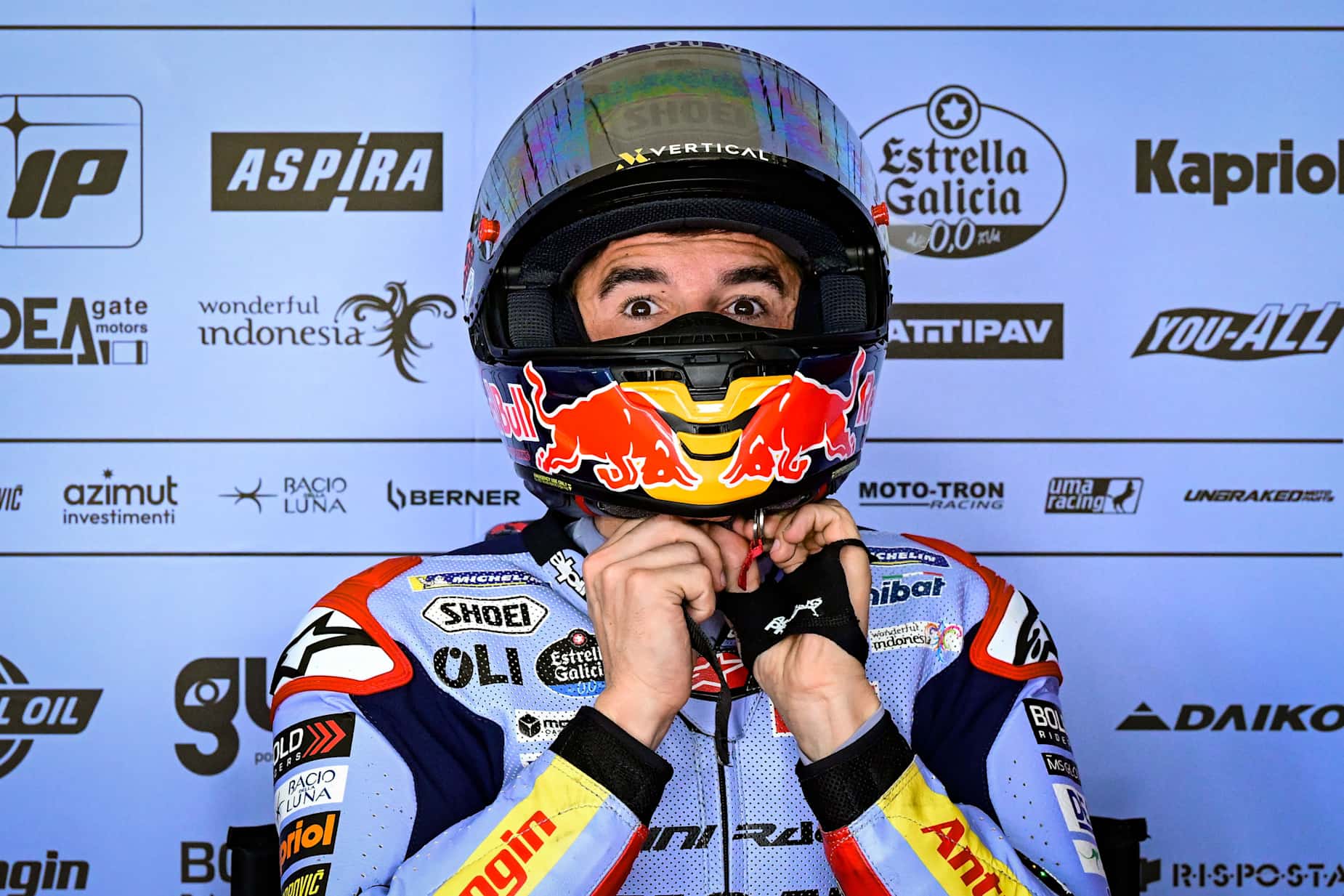 Marc Marquez during MotoGP Pre Season Testing in Sepang, Malaysia, on February 6, 2024