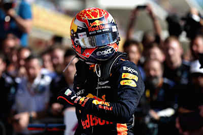 Max Verstappen no GP dos EUA 2017