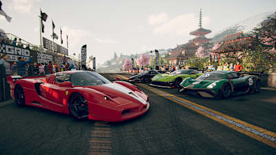 A screenshot of the new vehicles in GRID Season 2