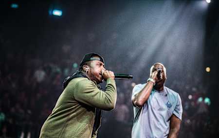 M.O.P on stage at Red Bull BC One 2018 in Zurich, Switzerland.
