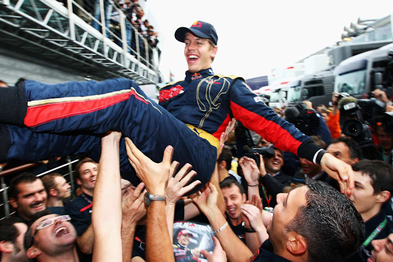 vettel 2008 monza