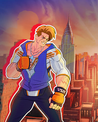 Artwork for Red Bull Kumite 2024