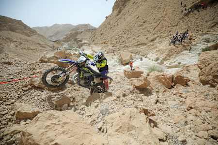 Mario Roman used his trials skills to win Minus 400 in the Hard Enduro World Championship.