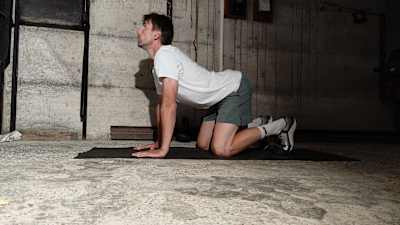 Ensure your wrists are under your shoulders