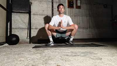 This is an amazing stretch for the upper back and posterior chain, the glutes and the muscles on the inside of the thighs. 