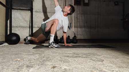 Depending on how tight your shoulders are, you also get some pretty good upper body stretches and an extra range of motion, hence why we call it the world's greatest stretch