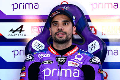 Miguel Oliveira seen during stop 22 of the MotoGP World Championship, Valencia Grand Prix, in Valencia, Spain on November 14, 2025.   